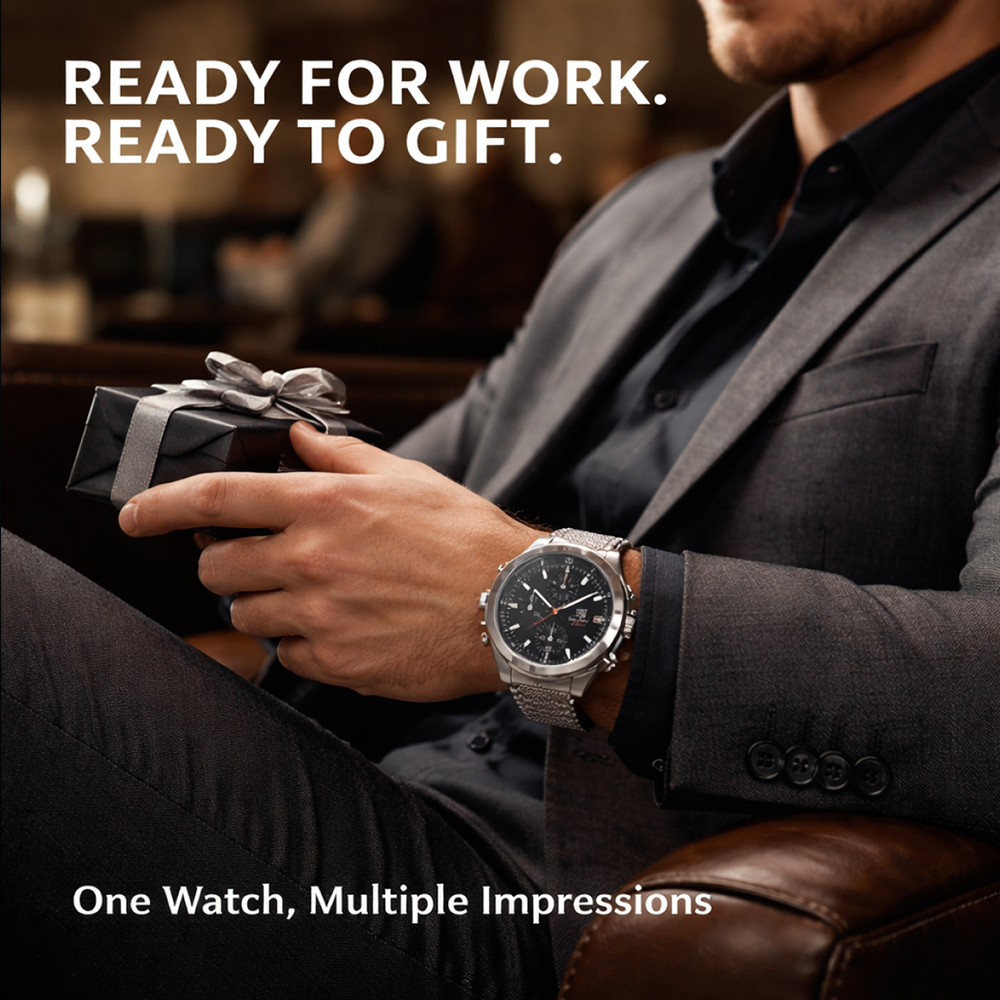 BENYAR Top Luxury Brand Men's  - مراجعة Luxury Watch Green وسعره