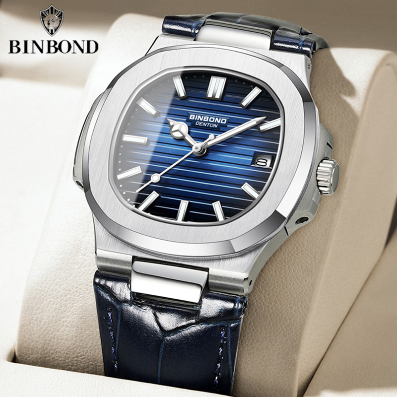 BINBOND Top Brand Hot sale Men - مراجعة Luxury Watch For Sale وسعره