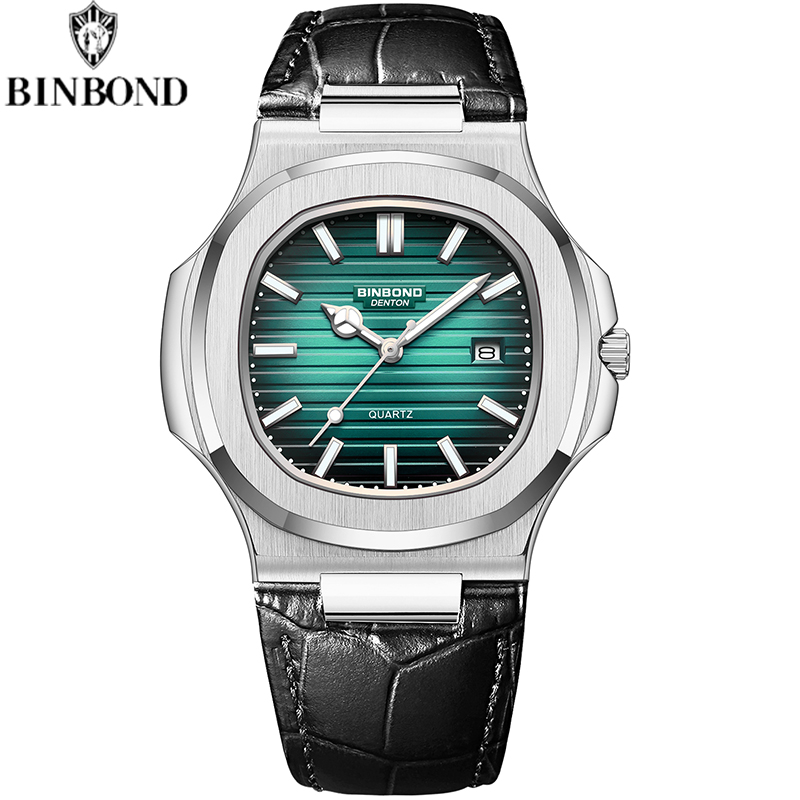 BINBOND Top Brand Hot sale Men - مراجعة Luxury Watch For Sale وسعره