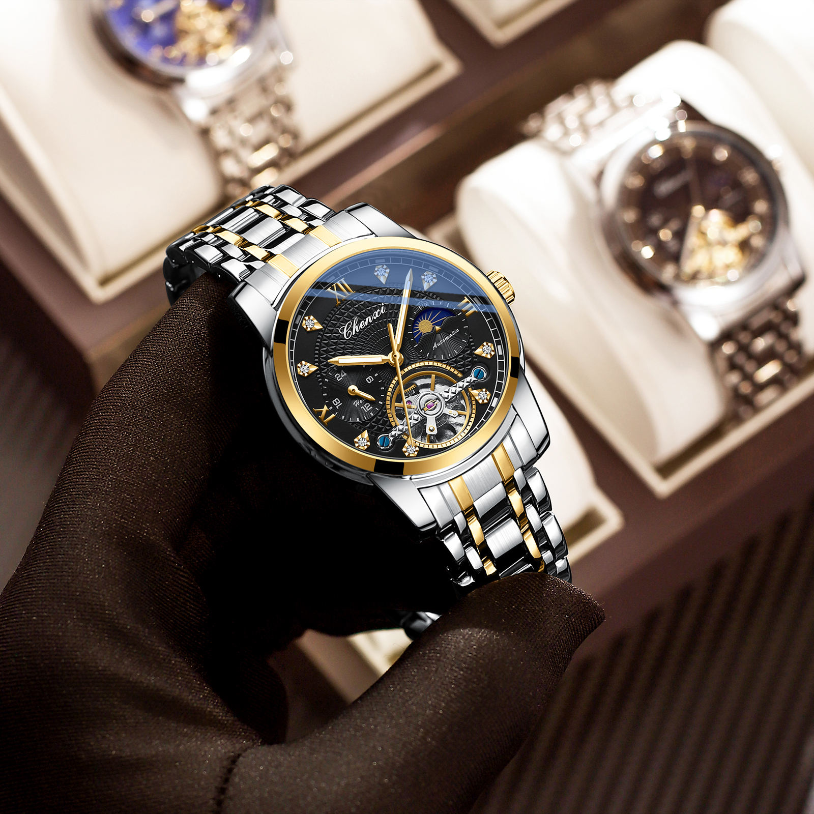 Luxury Top-Tier Brand Men's Wa - مراجعة Luxury Watch Tier وسعره